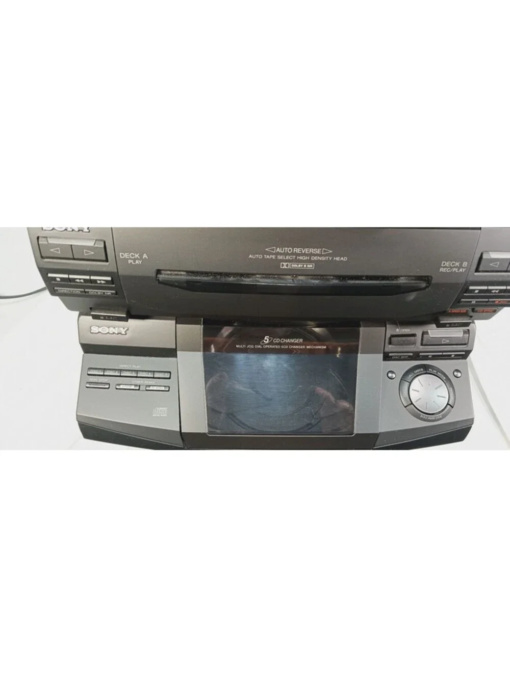 Sony HCD-D290 CD Player Receiver AM FM Stereo Audio System Untested